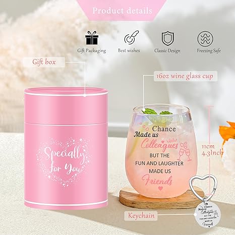 Vinglass for Kollegaer og Vennskap