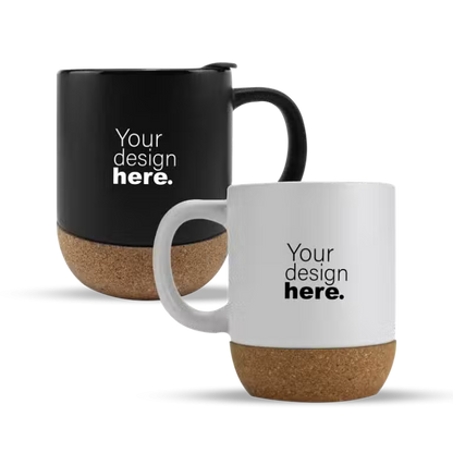 Kork Kaffekopp Med Logo