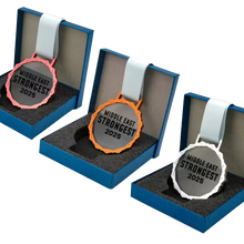 Tilpasset Glass og Metallmedalje