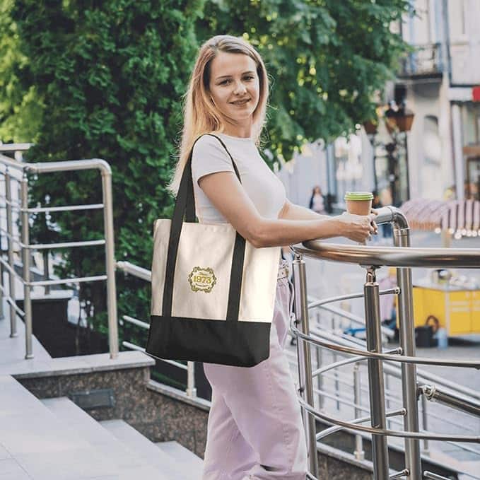 Stilig To Farget Toteveske