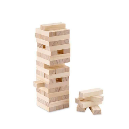 Tilpasset Jenga Spillsett